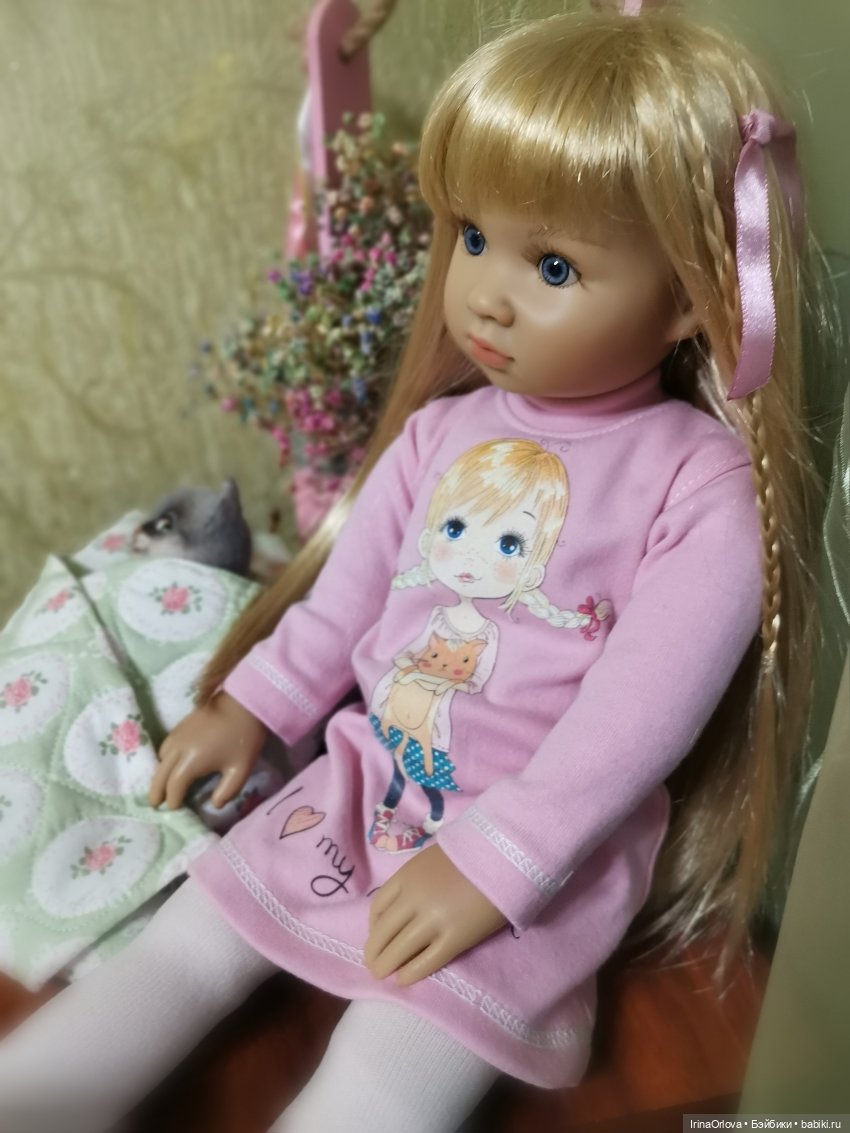 Подарок для Алиссы — Куклы Kidz'n'Cats (Соня Хартман): шарнирные 46 см