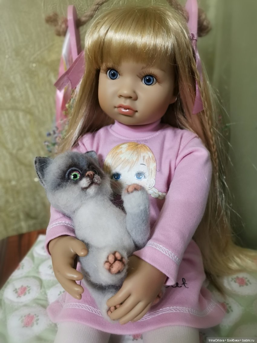 Подарок для Алиссы — Куклы Kidz'n'Cats (Соня Хартман): шарнирные 46 см