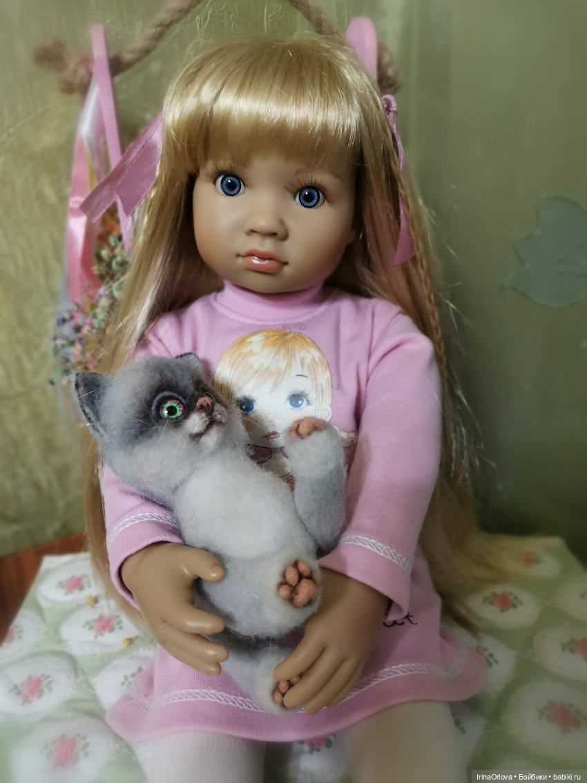 Подарок для Алиссы — Куклы Kidz'n'Cats (Соня Хартман): шарнирные 46 см