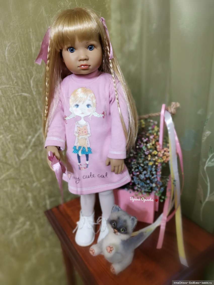 Подарок для Алиссы — Куклы Kidz'n'Cats (Соня Хартман): шарнирные 46 см