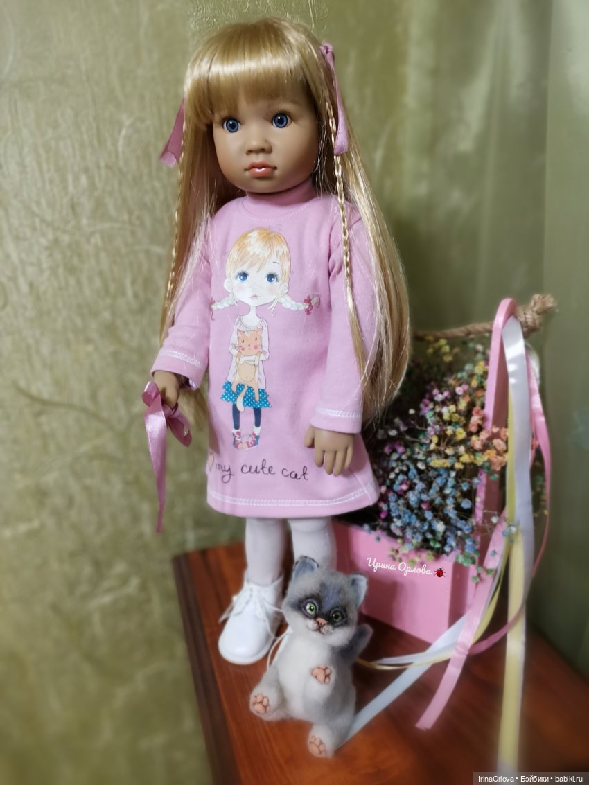 Подарок для Алиссы — Куклы Kidz'n'Cats (Соня Хартман): шарнирные 46 см