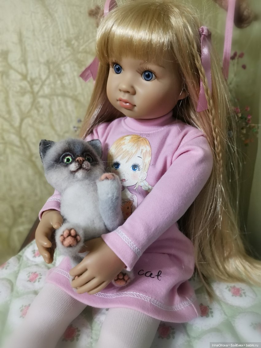 Подарок для Алиссы — Куклы Kidz'n'Cats (Соня Хартман): шарнирные 46 см