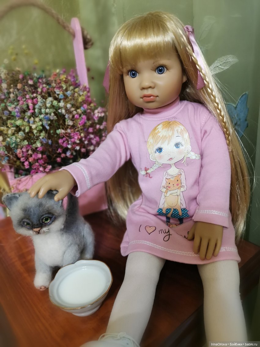 Подарок для Алиссы — Куклы Kidz'n'Cats (Соня Хартман): шарнирные 46 см