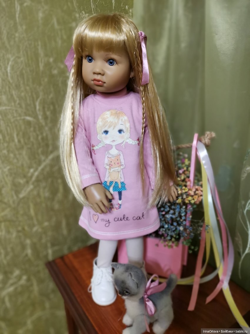 Подарок для Алиссы — Куклы Kidz'n'Cats (Соня Хартман): шарнирные 46 см