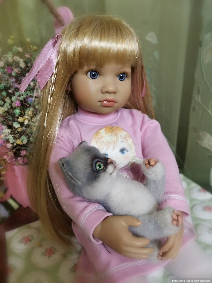 Подарок для Алиссы — Куклы Kidz'n'Cats (Соня Хартман): шарнирные 46 см