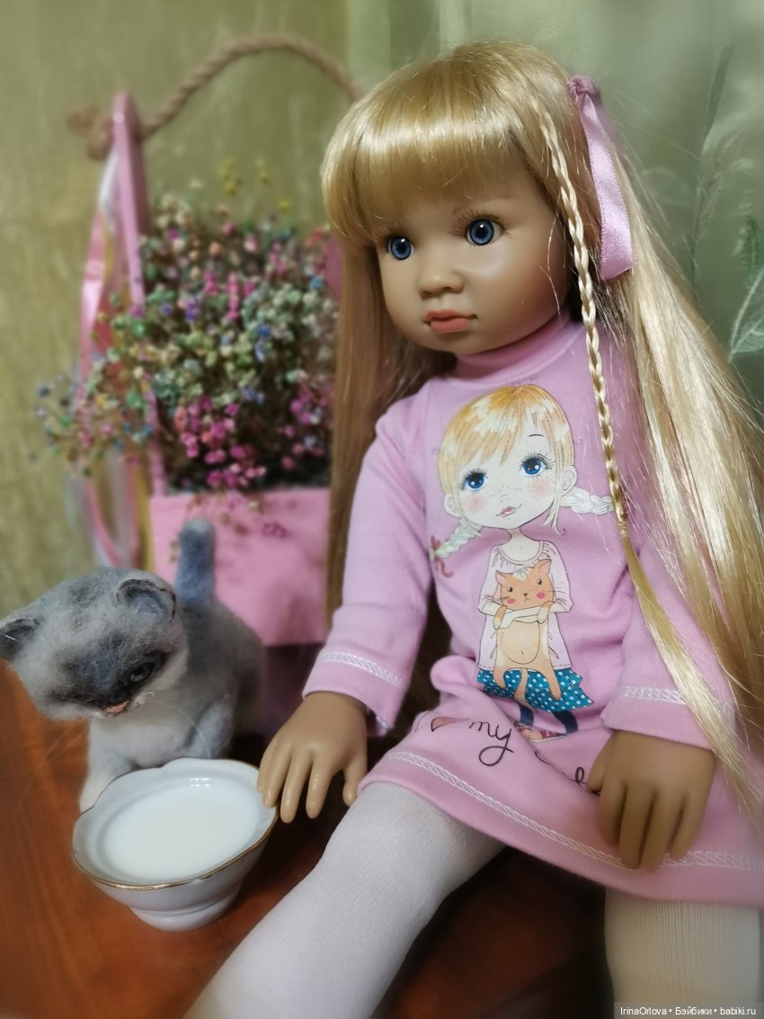 Подарок для Алиссы — Куклы Kidz'n'Cats (Соня Хартман): шарнирные 46 см