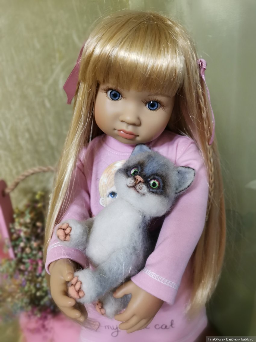 Подарок для Алиссы — Куклы Kidz'n'Cats (Соня Хартман): шарнирные 46 см