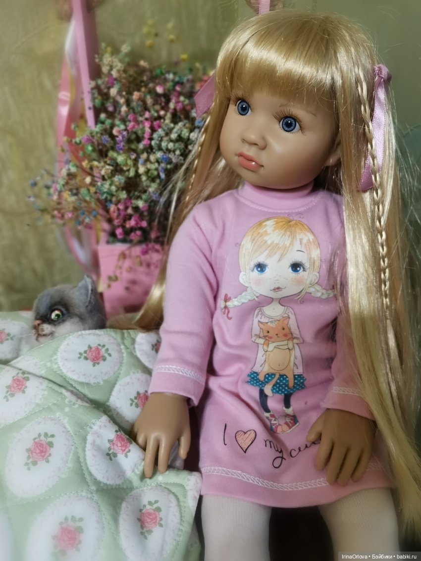 Подарок для Алиссы — Куклы Kidz'n'Cats (Соня Хартман): шарнирные 46 см