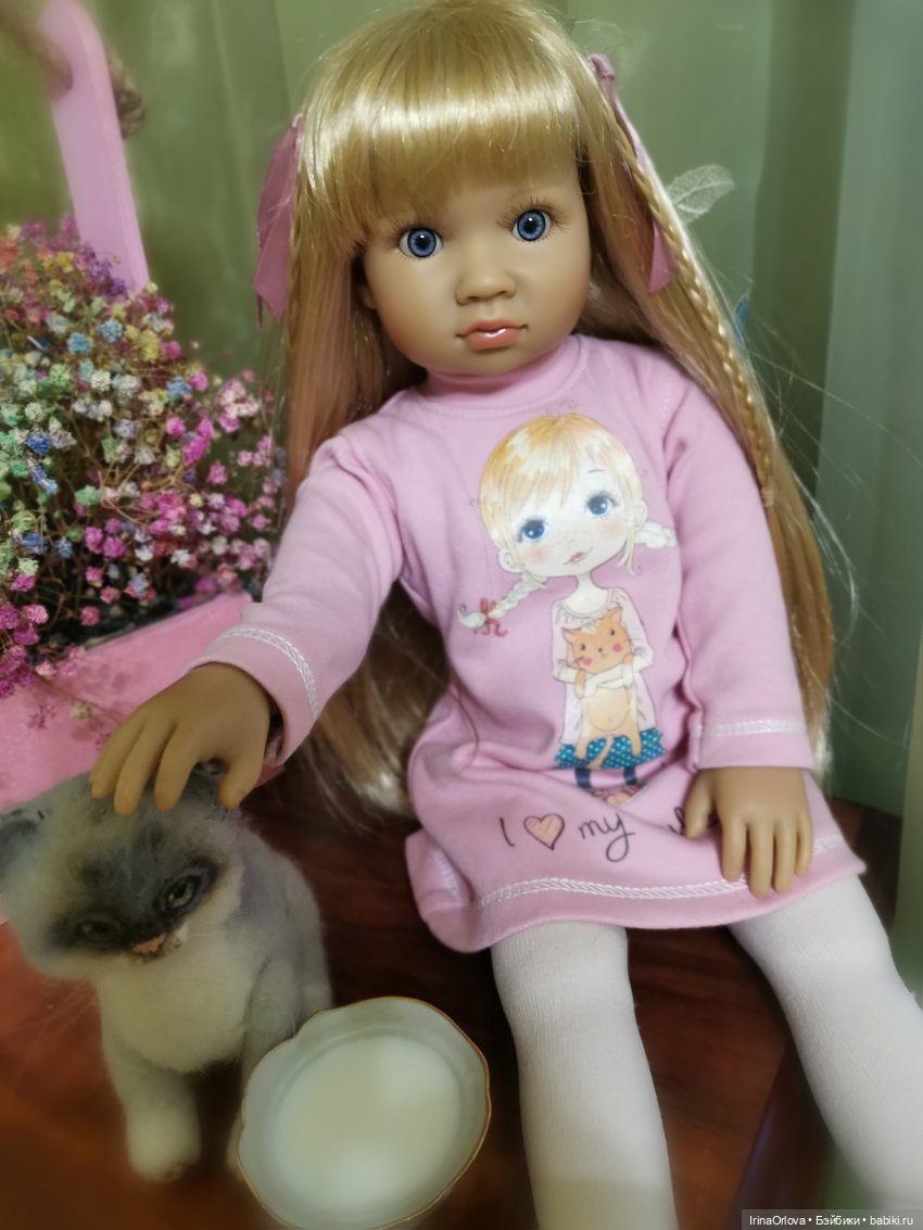 Подарок для Алиссы — Куклы Kidz'n'Cats (Соня Хартман): шарнирные 46 см