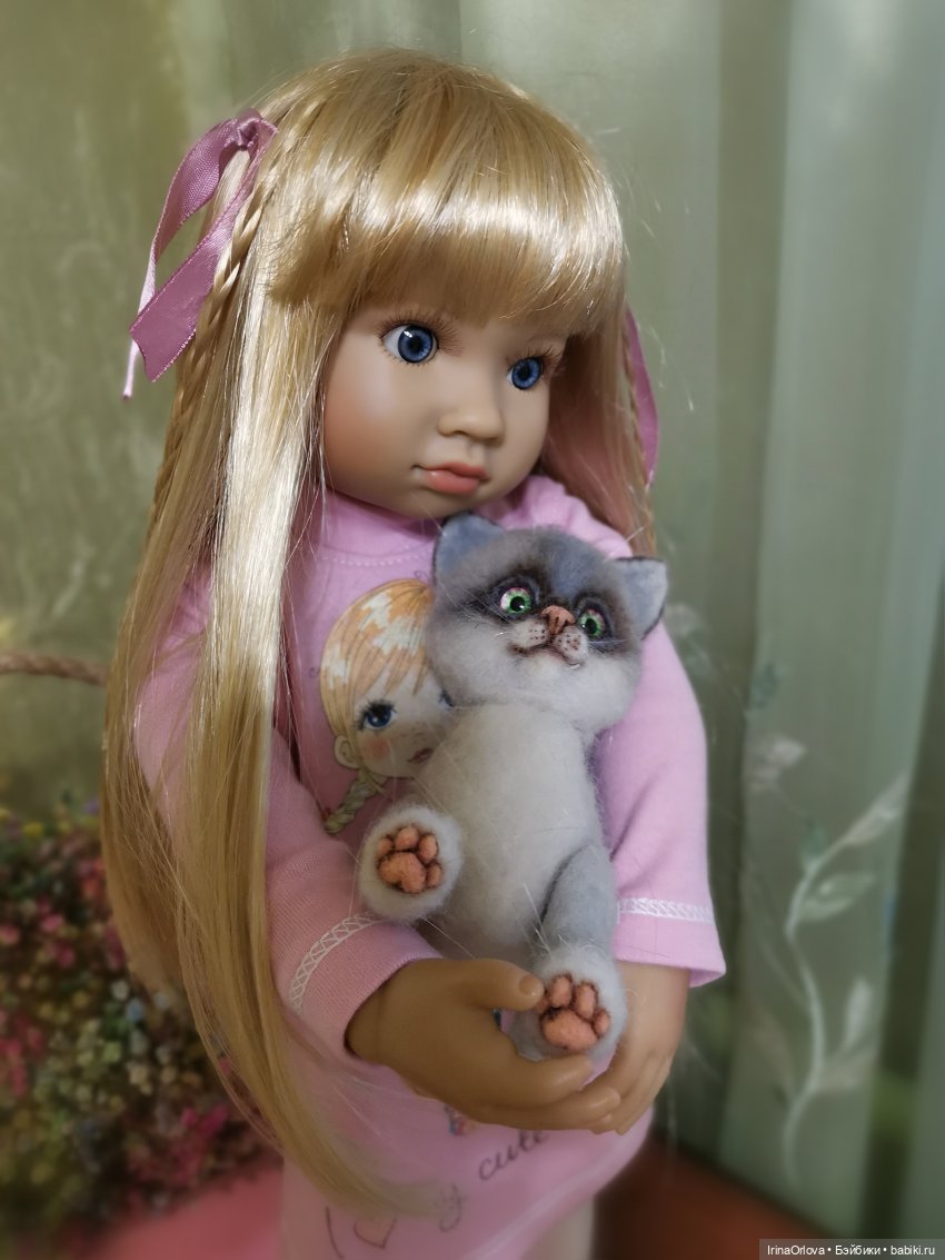 Подарок для Алиссы — Куклы Kidz'n'Cats (Соня Хартман): шарнирные 46 см