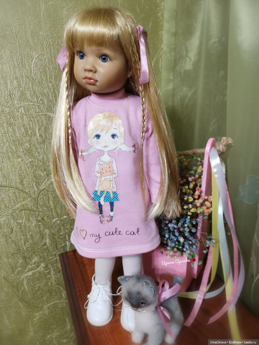 Подарок для Алиссы — Куклы Kidz'n'Cats (Соня Хартман): шарнирные 46 см (фото 3)