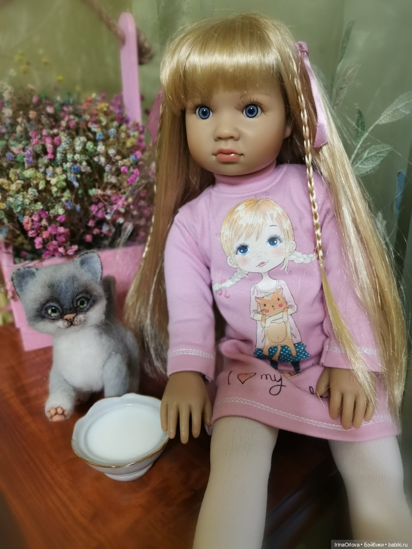 Подарок для Алиссы — Куклы Kidz'n'Cats (Соня Хартман): шарнирные 46 см