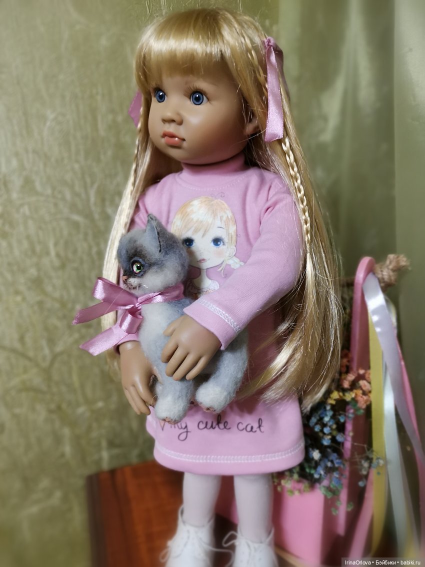 Подарок для Алиссы — Куклы Kidz'n'Cats (Соня Хартман): шарнирные 46 см