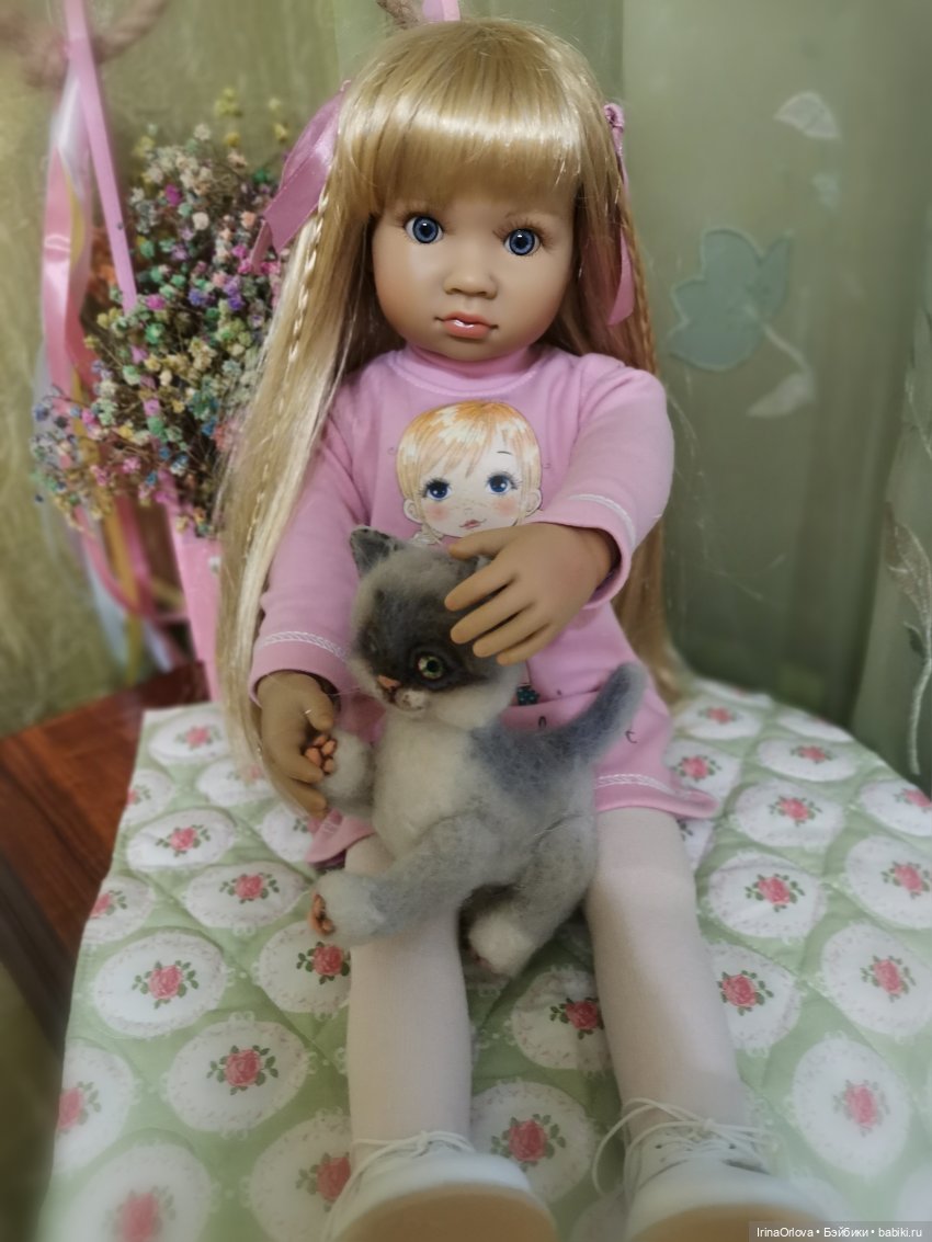 Подарок для Алиссы — Куклы Kidz'n'Cats (Соня Хартман): шарнирные 46 см