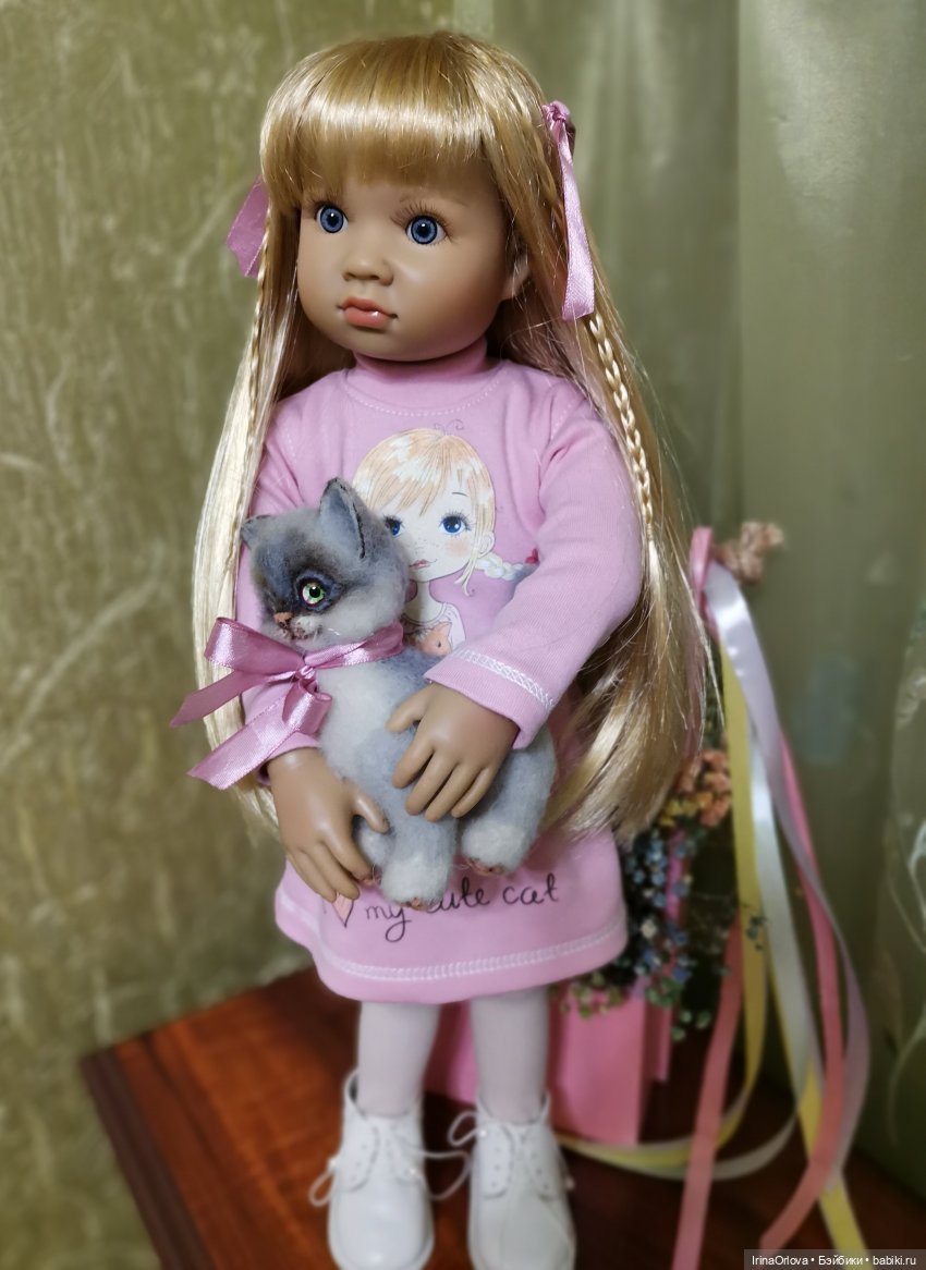 Подарок для Алиссы — Куклы Kidz'n'Cats (Соня Хартман): шарнирные 46 см