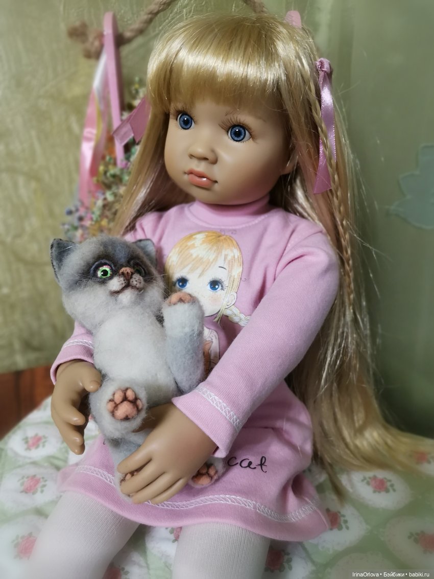 Подарок для Алиссы — Куклы Kidz'n'Cats (Соня Хартман): шарнирные 46 см