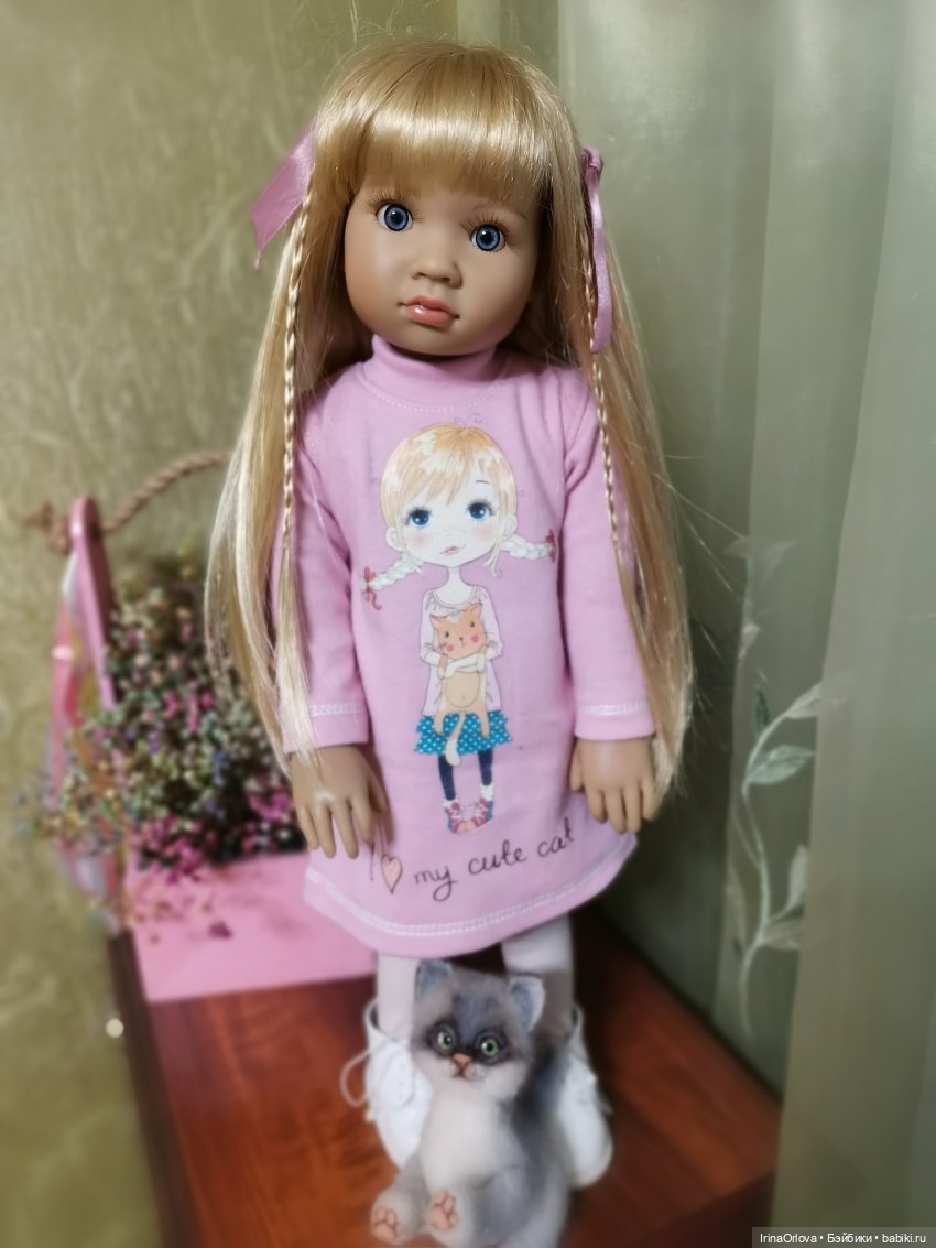 Подарок для Алиссы — Куклы Kidz'n'Cats (Соня Хартман): шарнирные 46 см