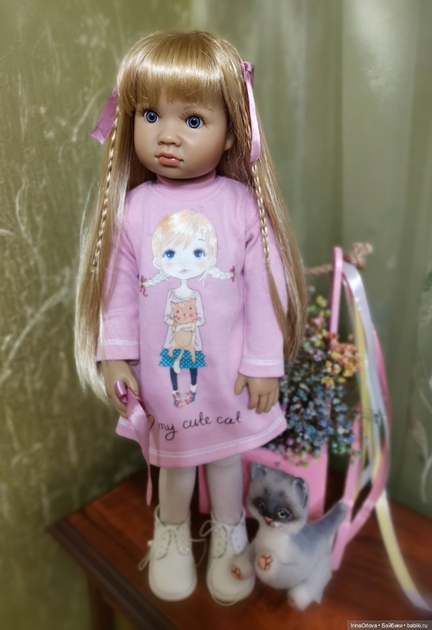 Подарок для Алиссы — Куклы Kidz'n'Cats (Соня Хартман): шарнирные 46 см