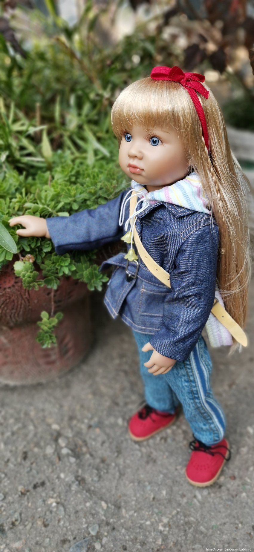 Осенняя грустинка 🍁🍂 — Куклы Kidz'n'Cats (Соня Хартман): шарнирные 46 см (фото 10)