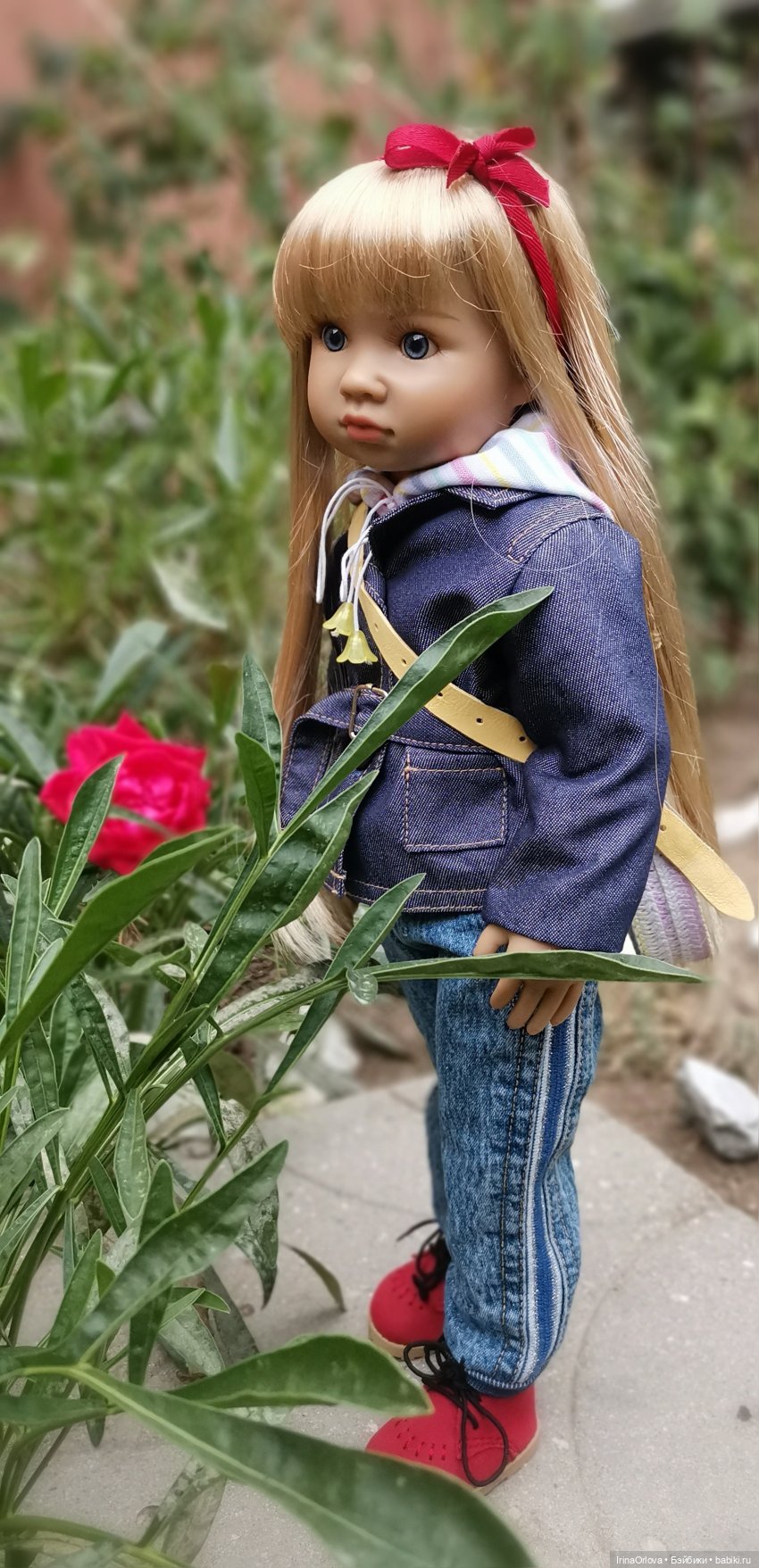 Осенняя грустинка 🍁🍂 — Куклы Kidz'n'Cats (Соня Хартман): шарнирные 46 см (фото 4)