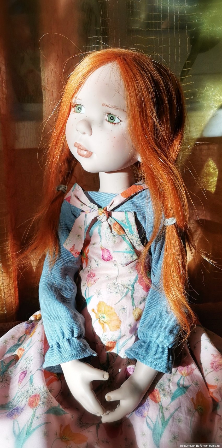 Рыжая девчонка☀️Всех с праздником - Днём рыжих💐💐💐