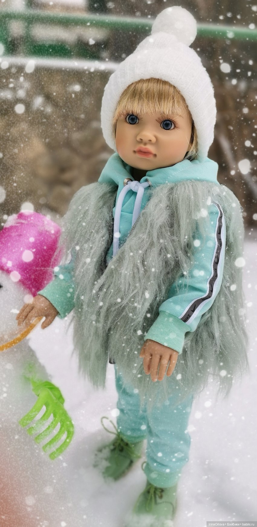 Словно белые пушинки, с неба падают снежинки ❄️❄️❄️ (фото 8)