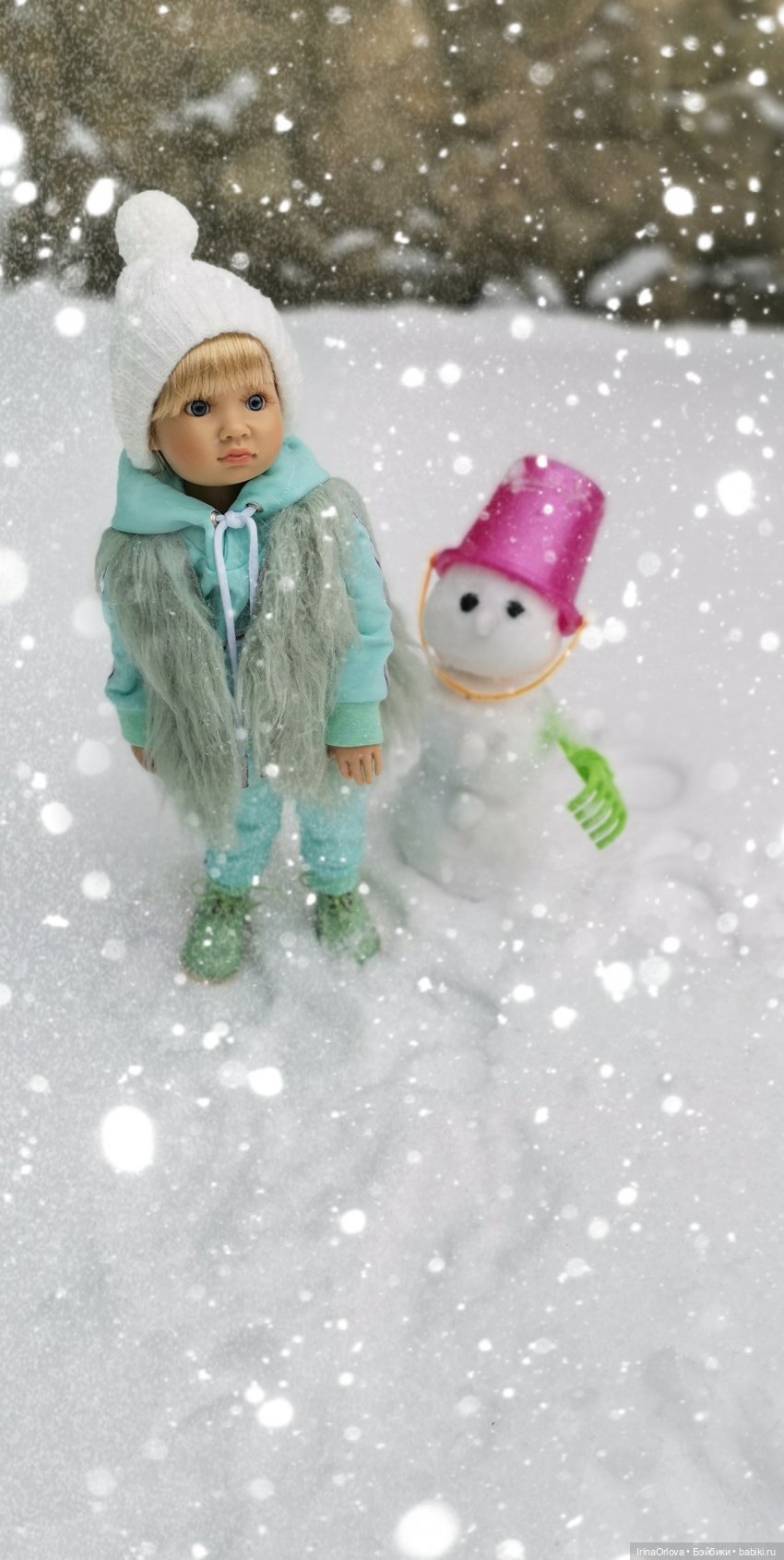 Словно белые пушинки, с неба падают снежинки ❄️❄️❄️ (фото 7)