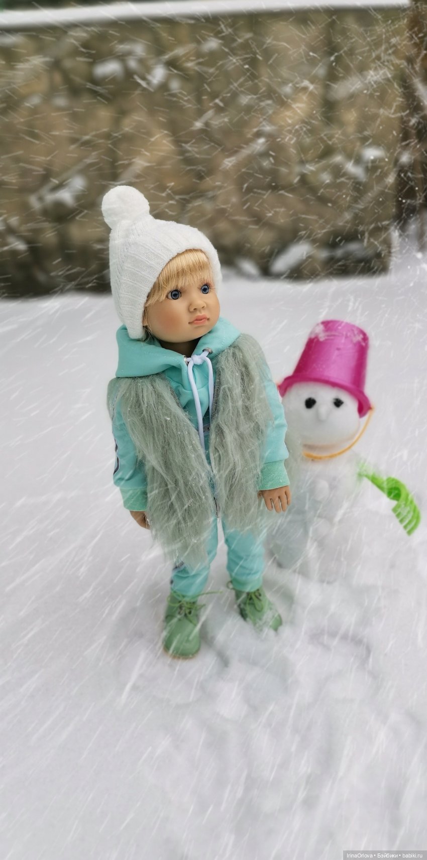 Словно белые пушинки, с неба падают снежинки ❄️❄️❄️ (фото 9)