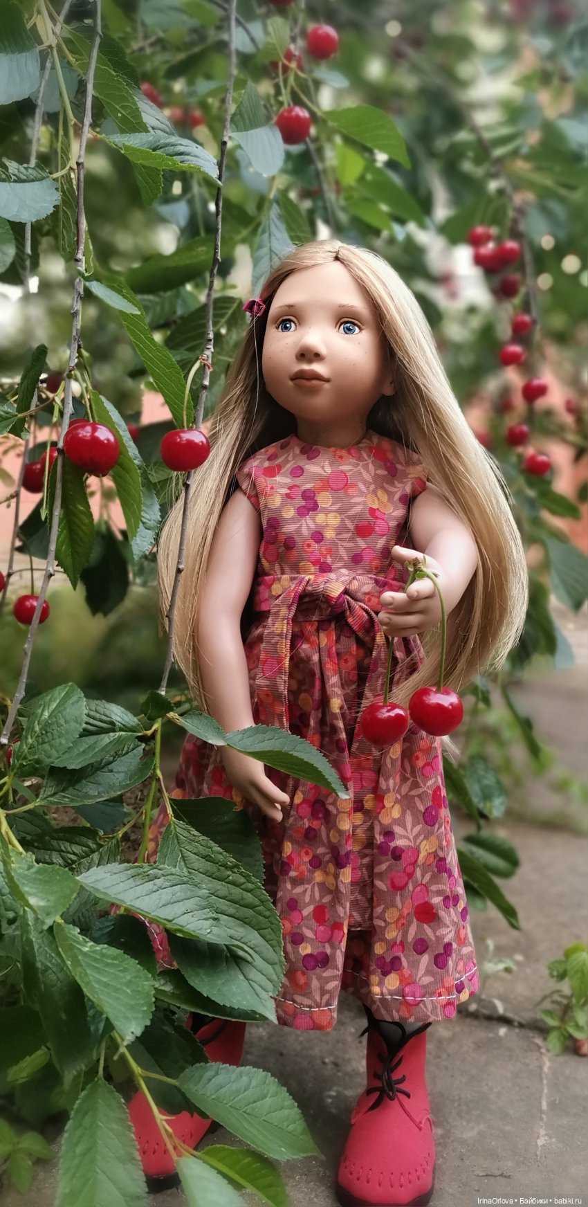 Слева - лето, справа - лето, до чего прекрасно это...🍒🌼