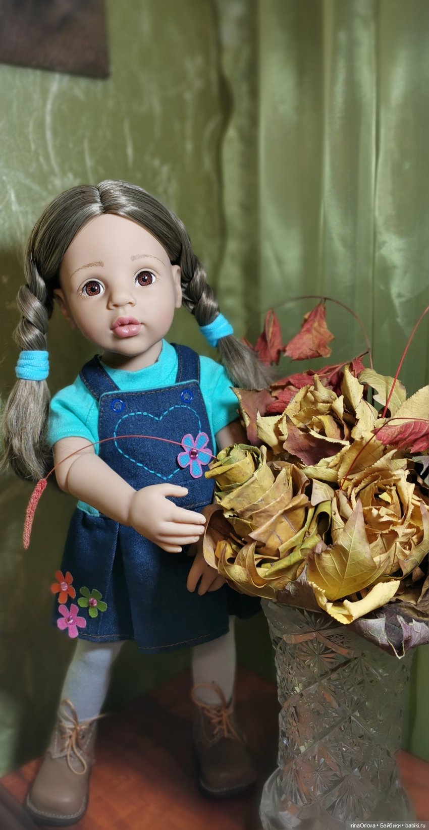 Букет листопада 🍁🍂🍁🍂🍁 — Куклы Gotz (Готц): Ханна