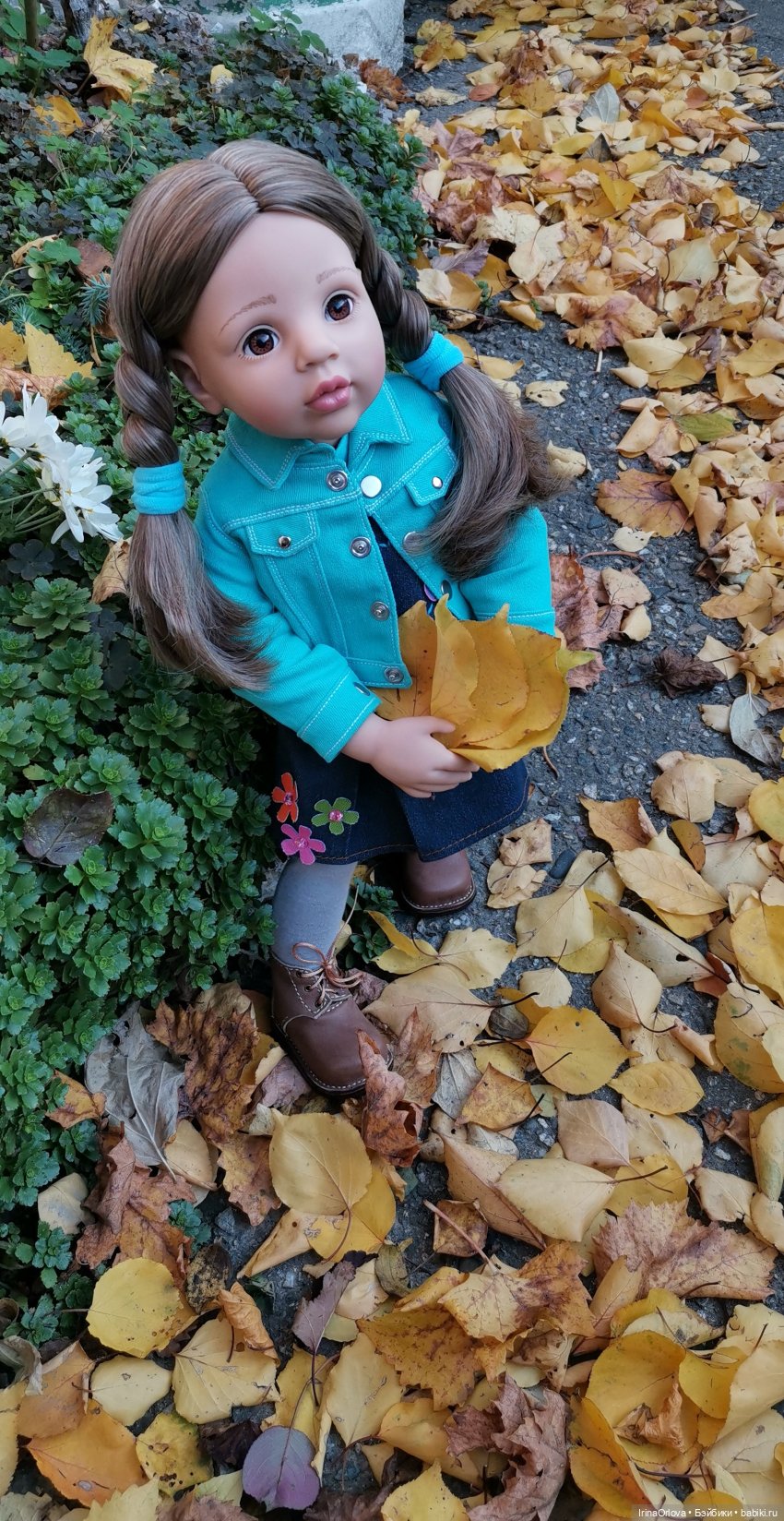 Букет листопада 🍁🍂🍁🍂🍁 — Куклы Gotz (Готц): Ханна