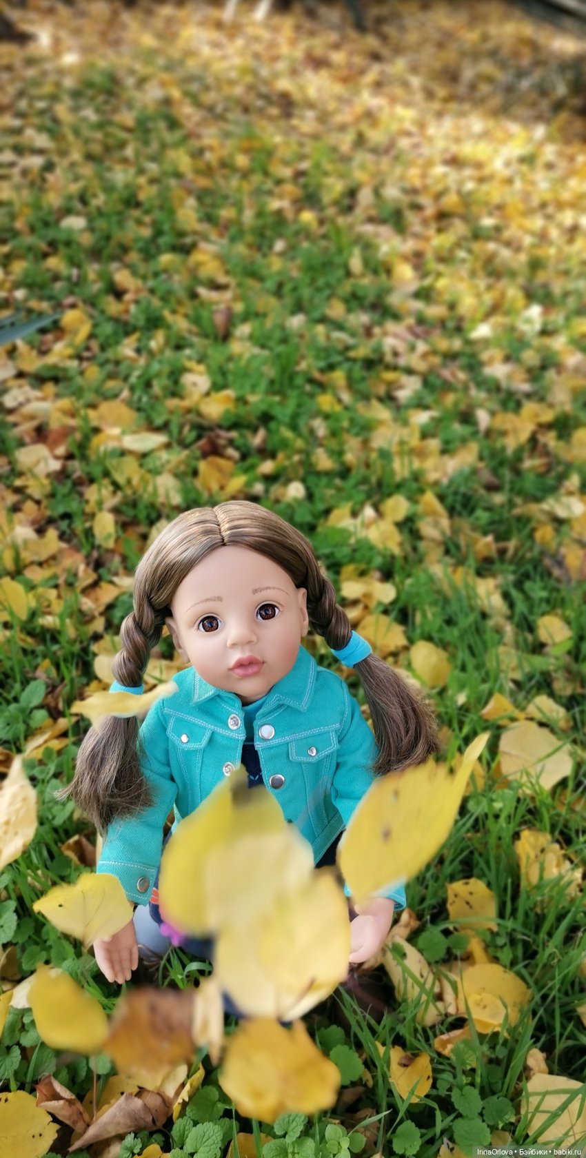 Букет листопада 🍁🍂🍁🍂🍁 — Куклы Gotz (Готц): Ханна (фото 8)