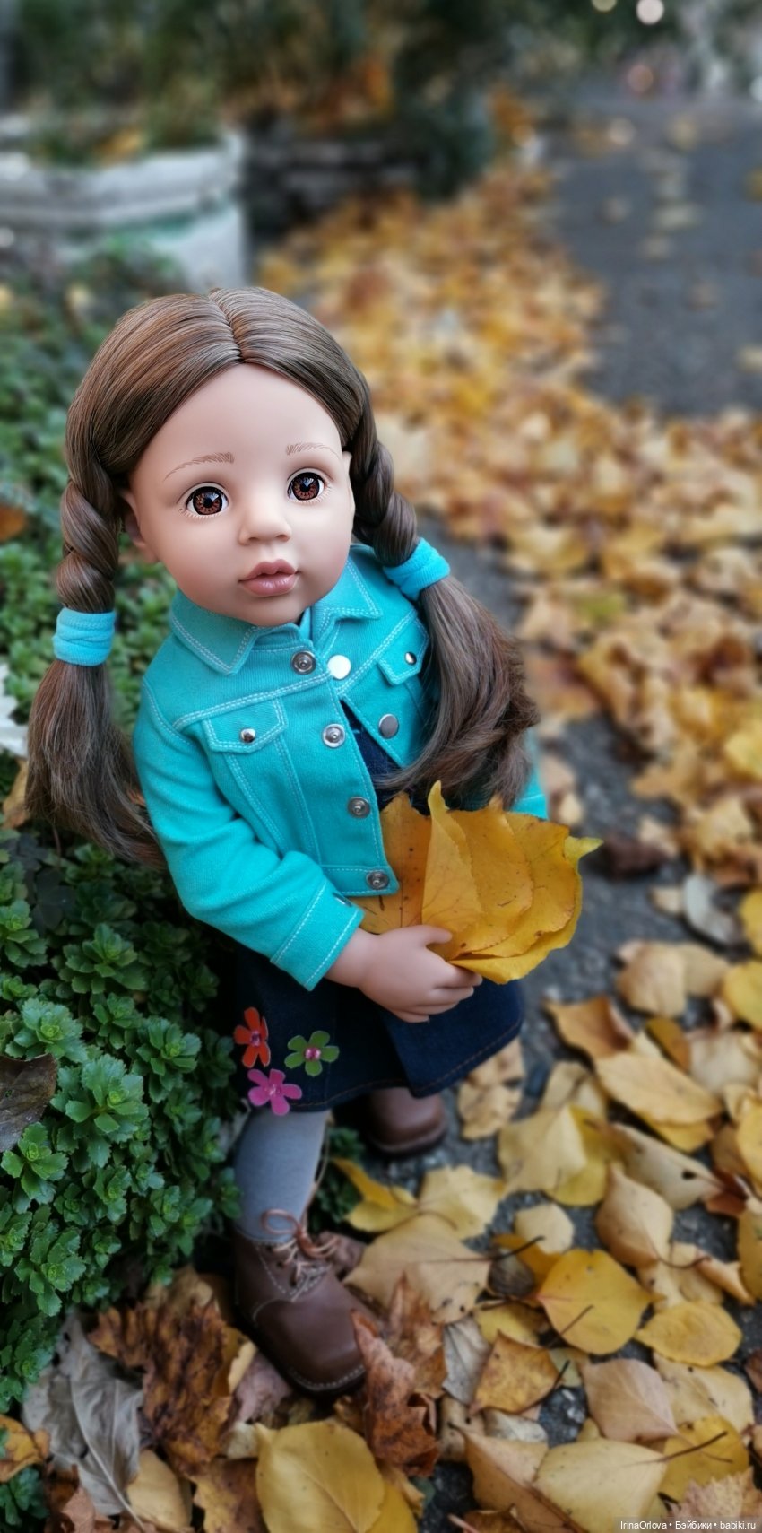 Букет листопада 🍁🍂🍁🍂🍁 — Куклы Gotz (Готц): Ханна