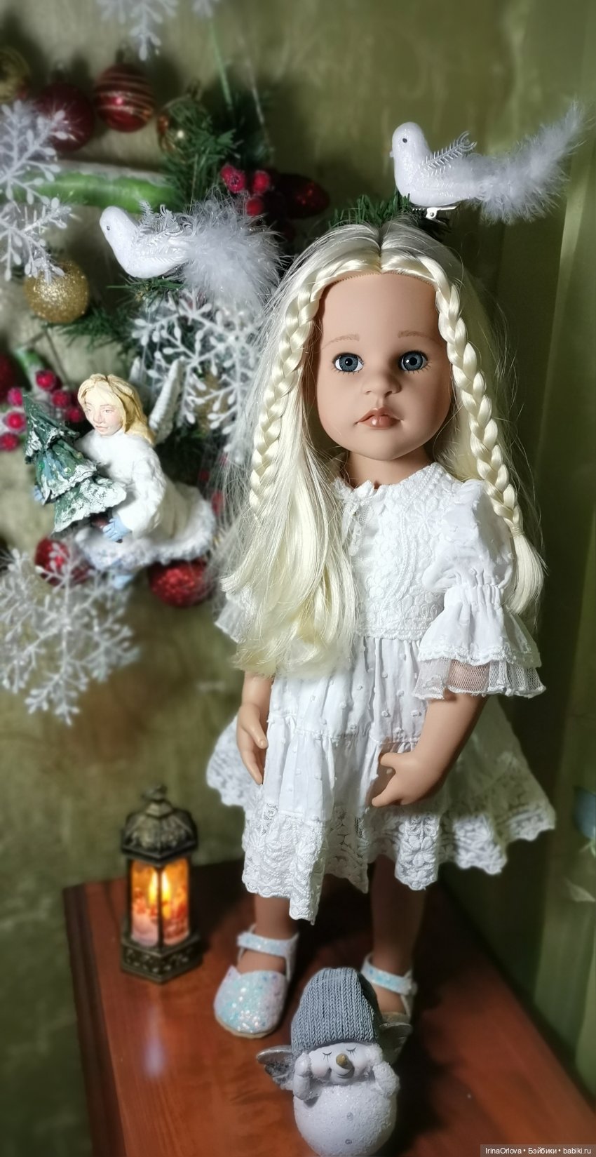 Ангел Рождества🎄👼🪽 — Куклы Gotz (Готц): Ханна (фото 7)