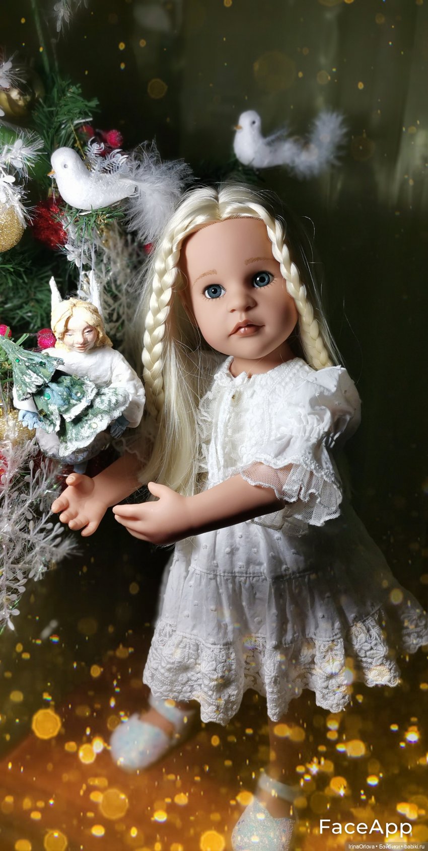 Ангел Рождества🎄👼🪽 — Куклы Gotz (Готц): Ханна