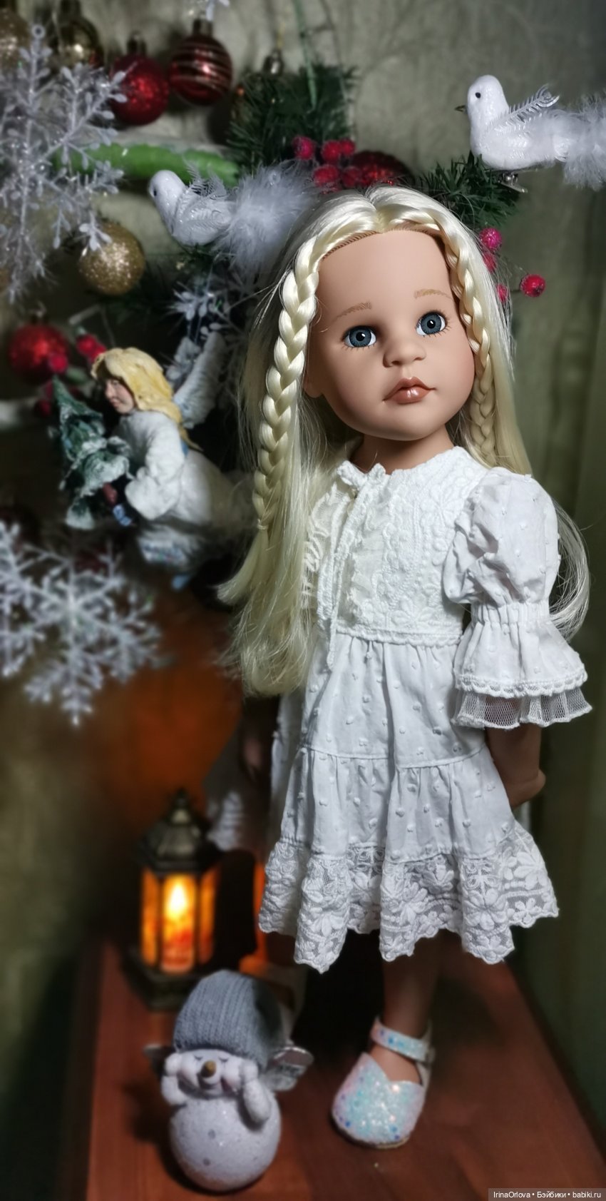 Ангел Рождества🎄👼🪽 — Куклы Gotz (Готц): Ханна (фото 6)