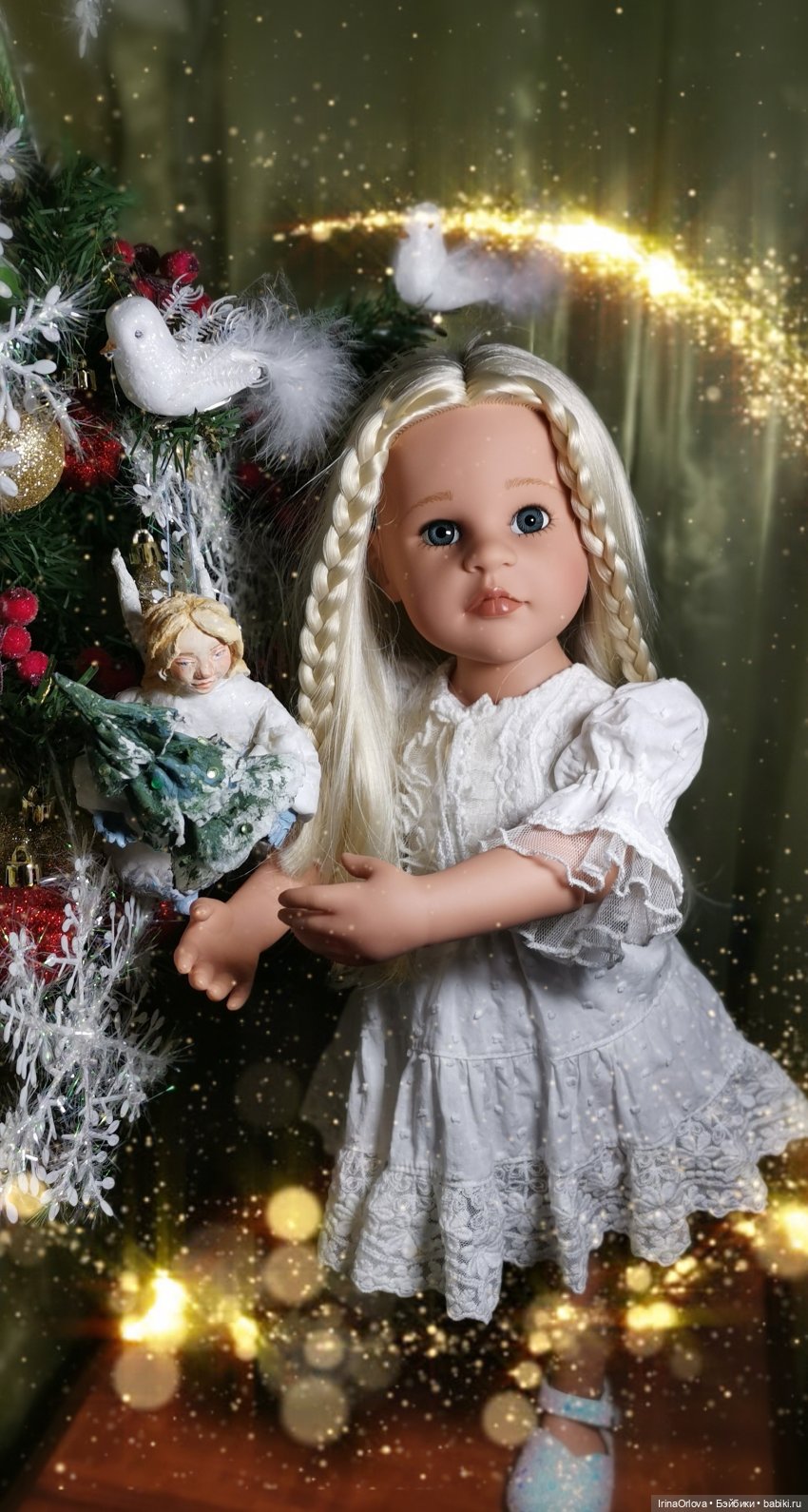 Ангел Рождества🎄👼🪽 — Куклы Gotz (Готц): Ханна (фото 2)