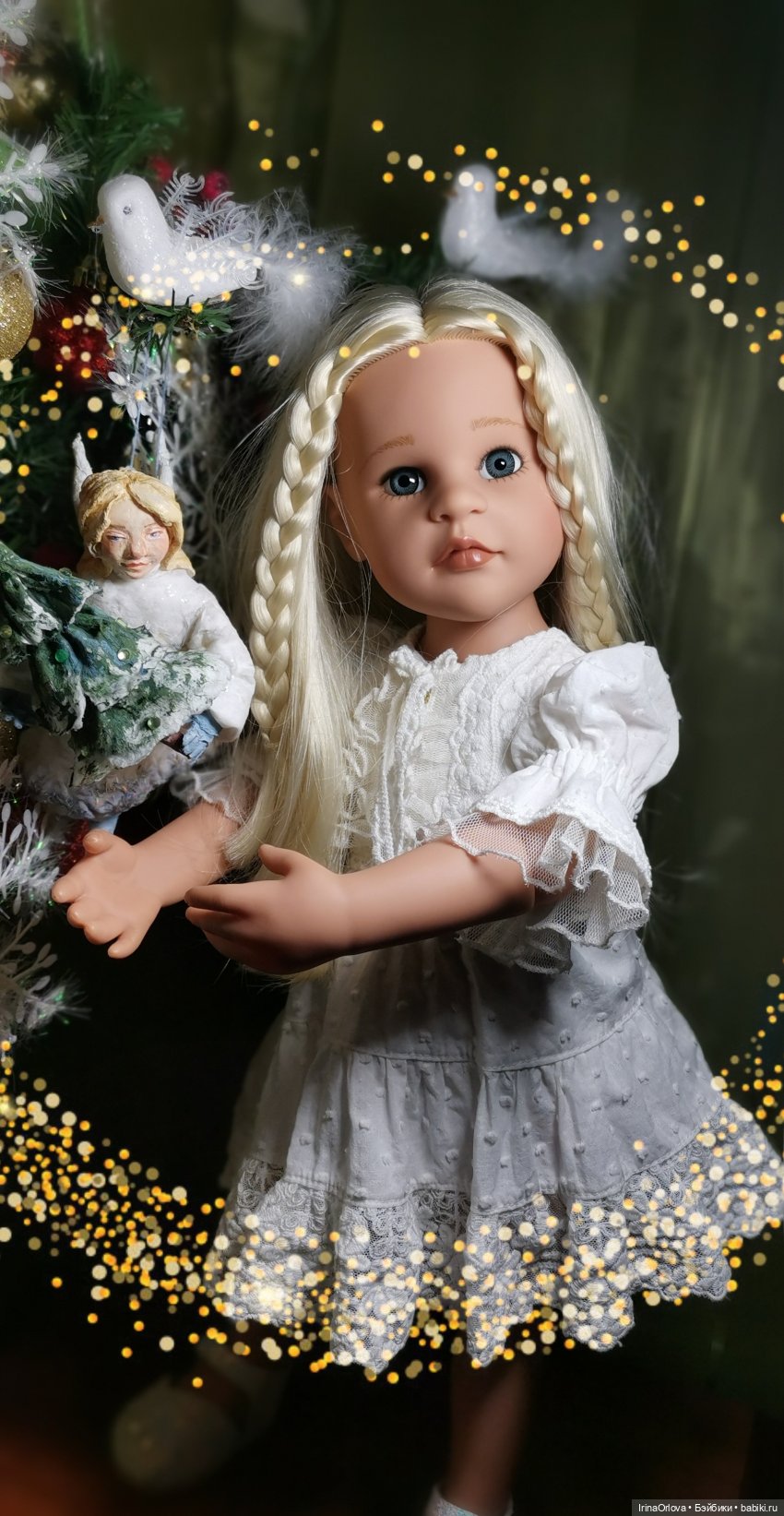 Ангел Рождества🎄👼🪽 — Куклы Gotz (Готц): Ханна (фото 3)