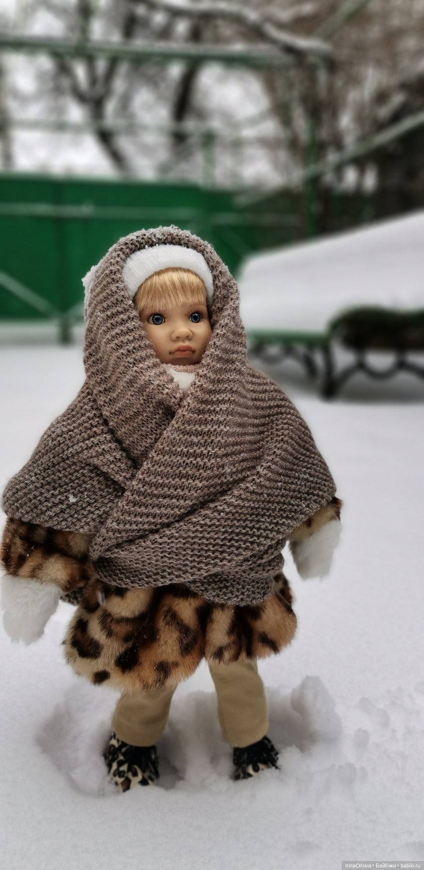 Нагулялась.... ❄️🙃 — Куклы Kidz'n'Cats (Соня Хартман): шарнирные 46 см