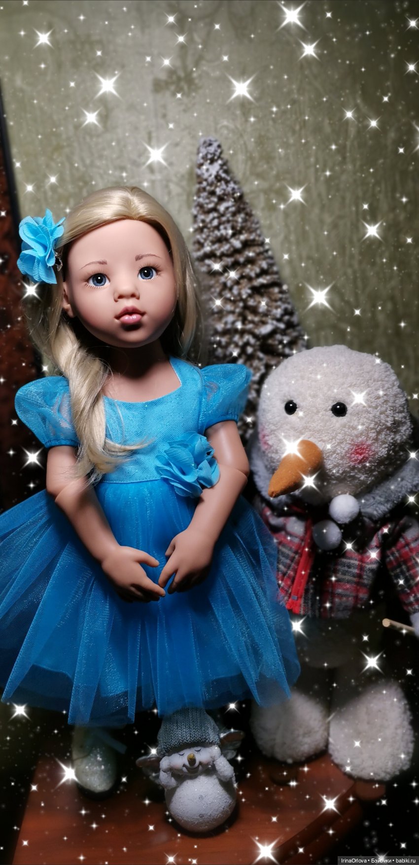 Январская сказка❄️🎄☃️ — Куклы Gotz (Готц): Ханна (фото 6)