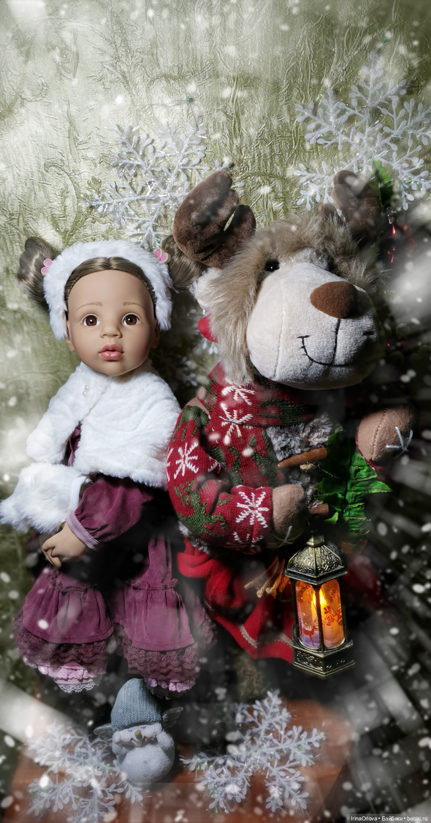 Январская сказка❄️🎄☃️ — Куклы Gotz (Готц): Ханна