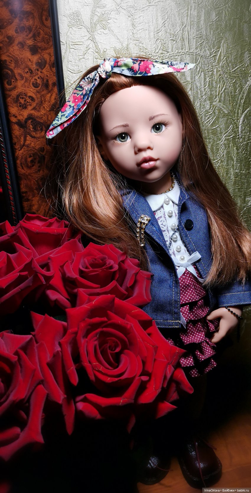 Зимние розы🌹🌹🌹 — Куклы Gotz (Готц): Ханна (фото 7)