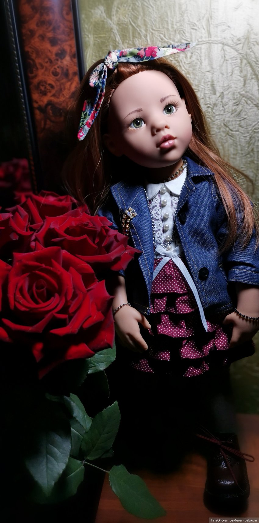 Зимние розы🌹🌹🌹 — Куклы Gotz (Готц): Ханна