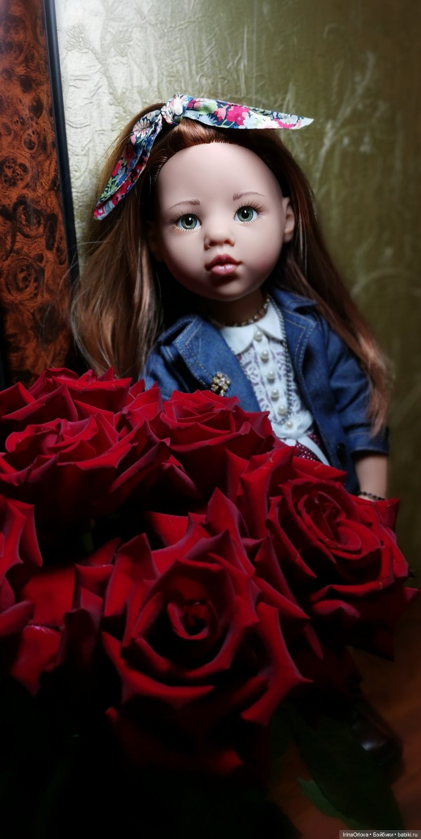 Зимние розы🌹🌹🌹 — Куклы Gotz (Готц): Ханна