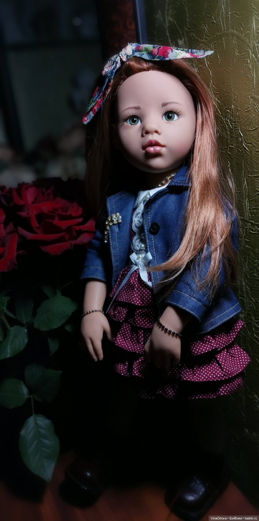 Зимние розы🌹🌹🌹 — Куклы Gotz (Готц): Ханна