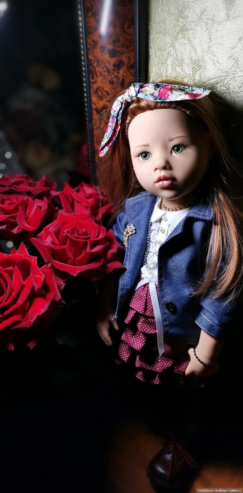 Зимние розы🌹🌹🌹 — Куклы Gotz (Готц): Ханна