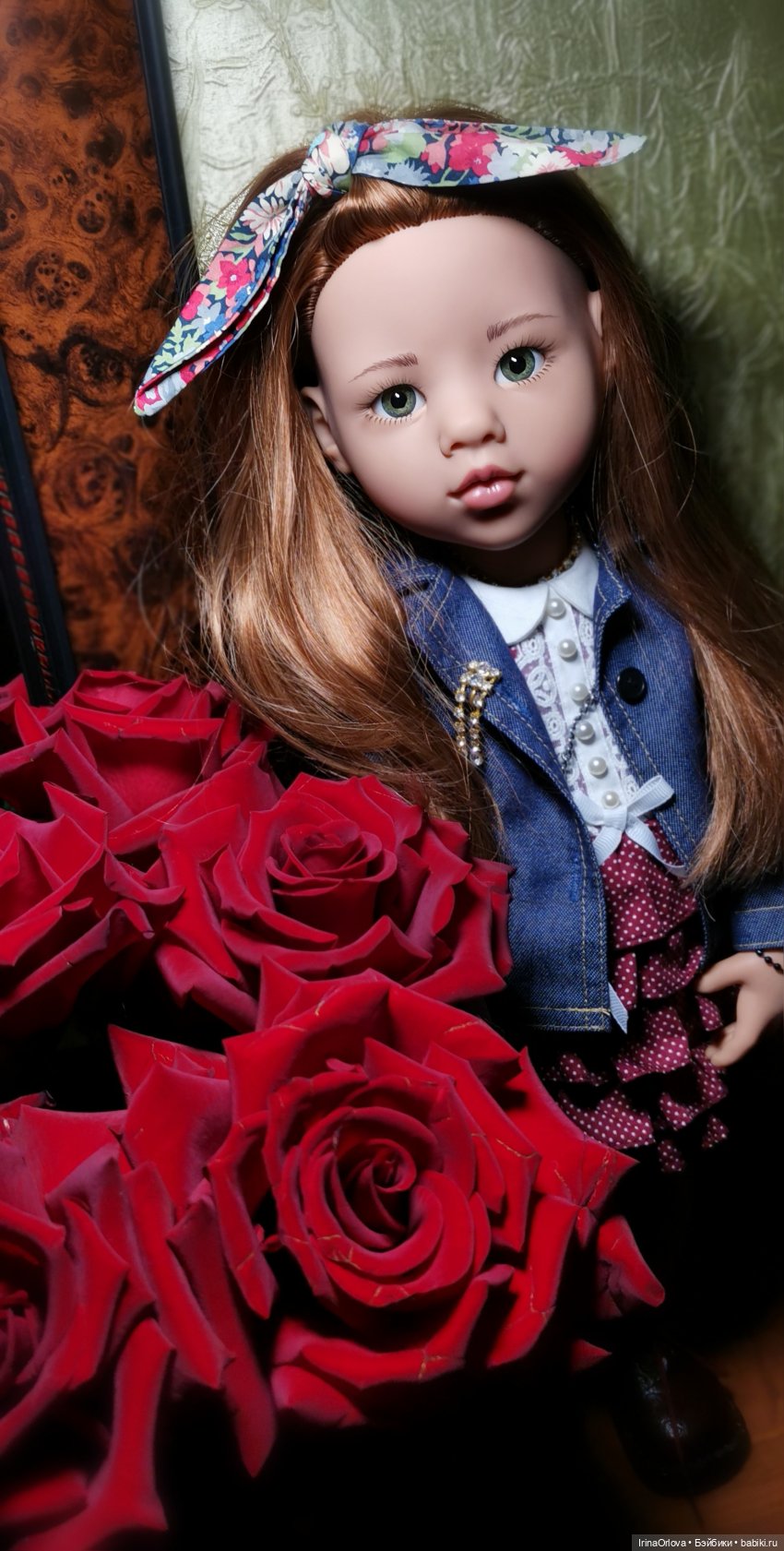 Зимние розы🌹🌹🌹 — Куклы Gotz (Готц): Ханна