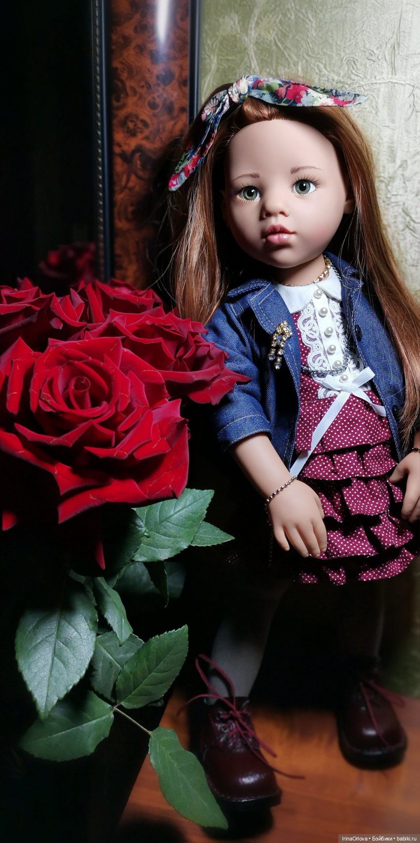 Зимние розы🌹🌹🌹 — Куклы Gotz (Готц): Ханна (фото 3)