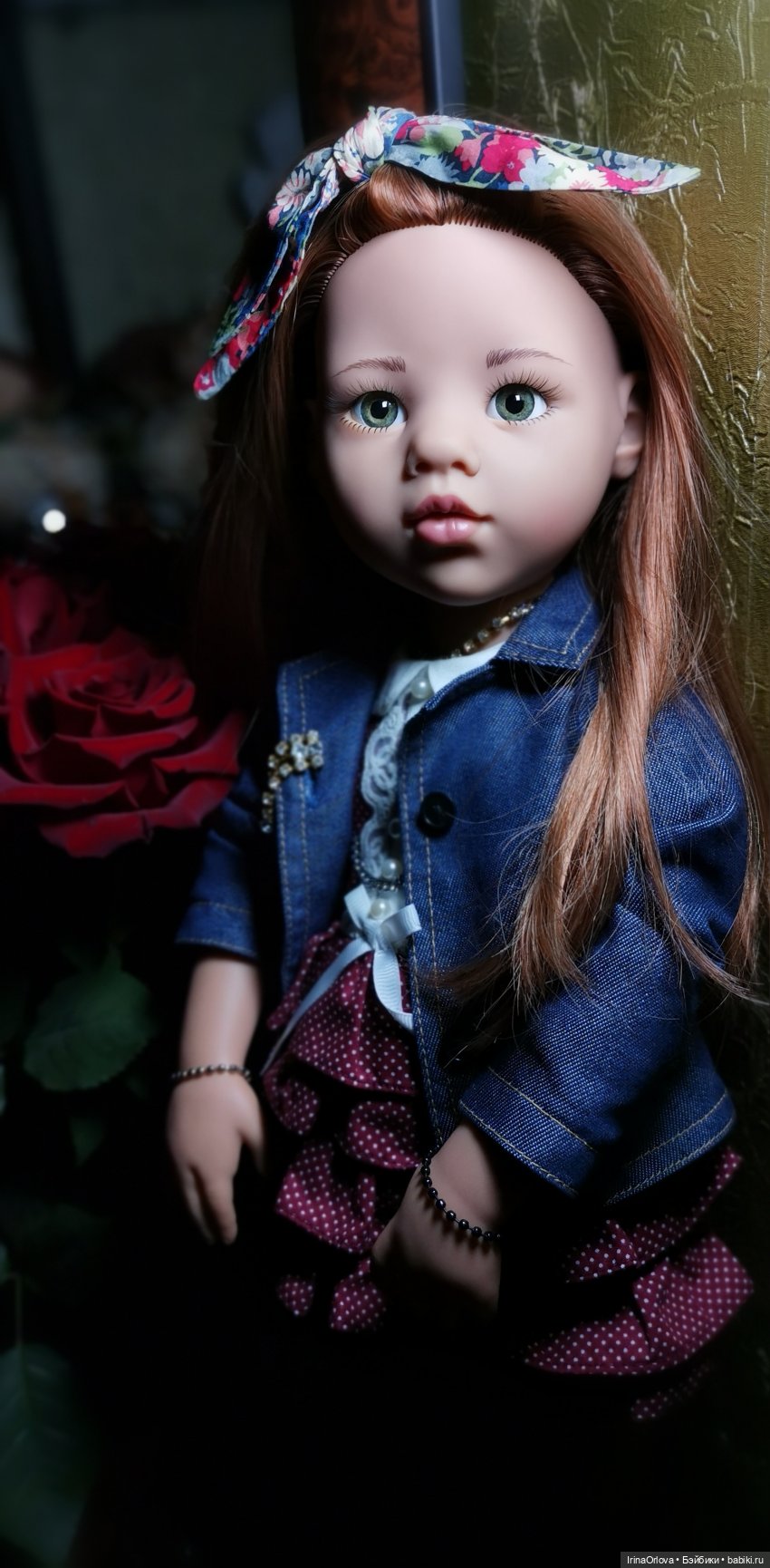 Зимние розы🌹🌹🌹 — Куклы Gotz (Готц): Ханна (фото 4)