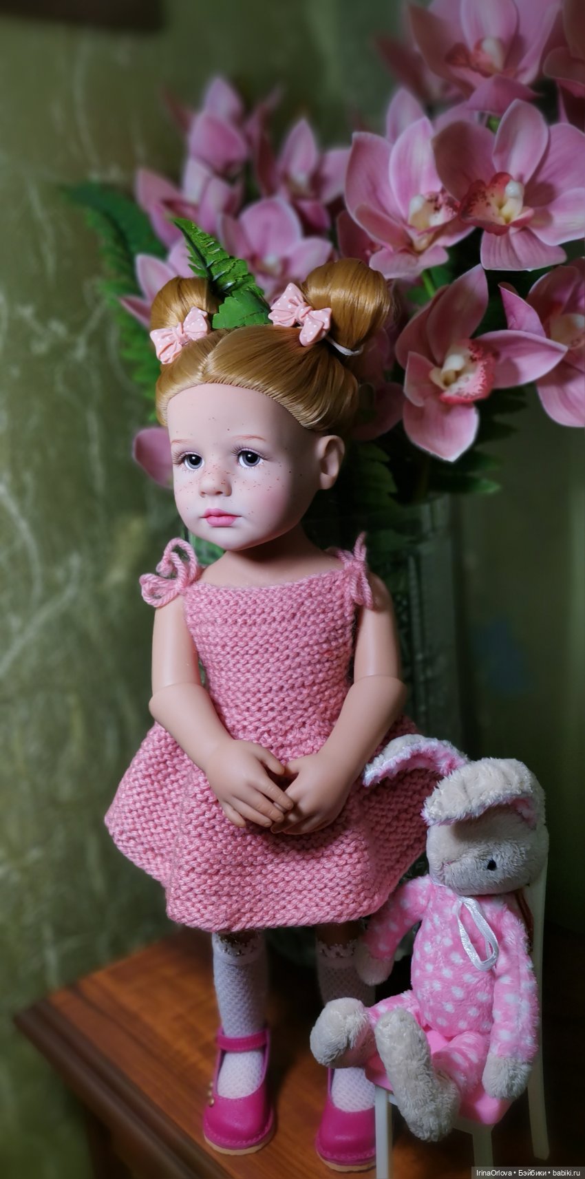 Зайкина мечта... 🐰🌹 — Куклы Gotz (Готц): Ханна